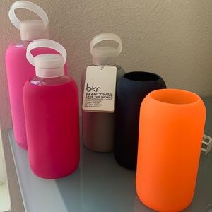 BKR Water Bottles 5 Piece Bundle in Excellent Condition